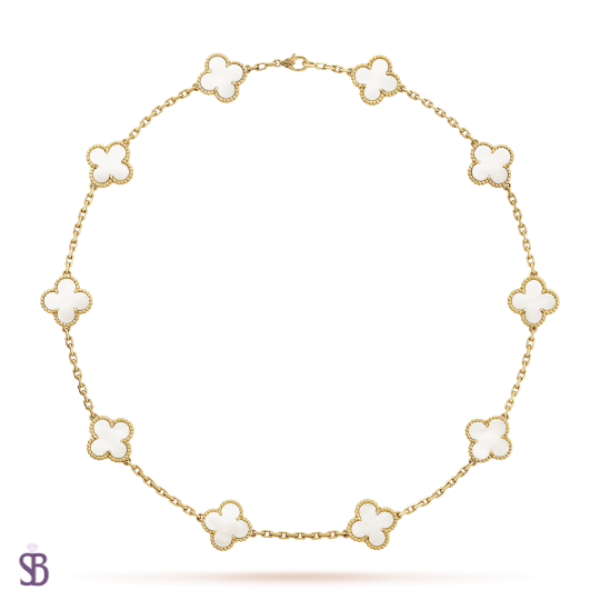 Collar 10 Tréboles de 4 hojas (HOT SALE 🔥)